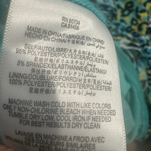 NWT Chic Slate Blue Ruched Mini Dress - Picture 7 of 9